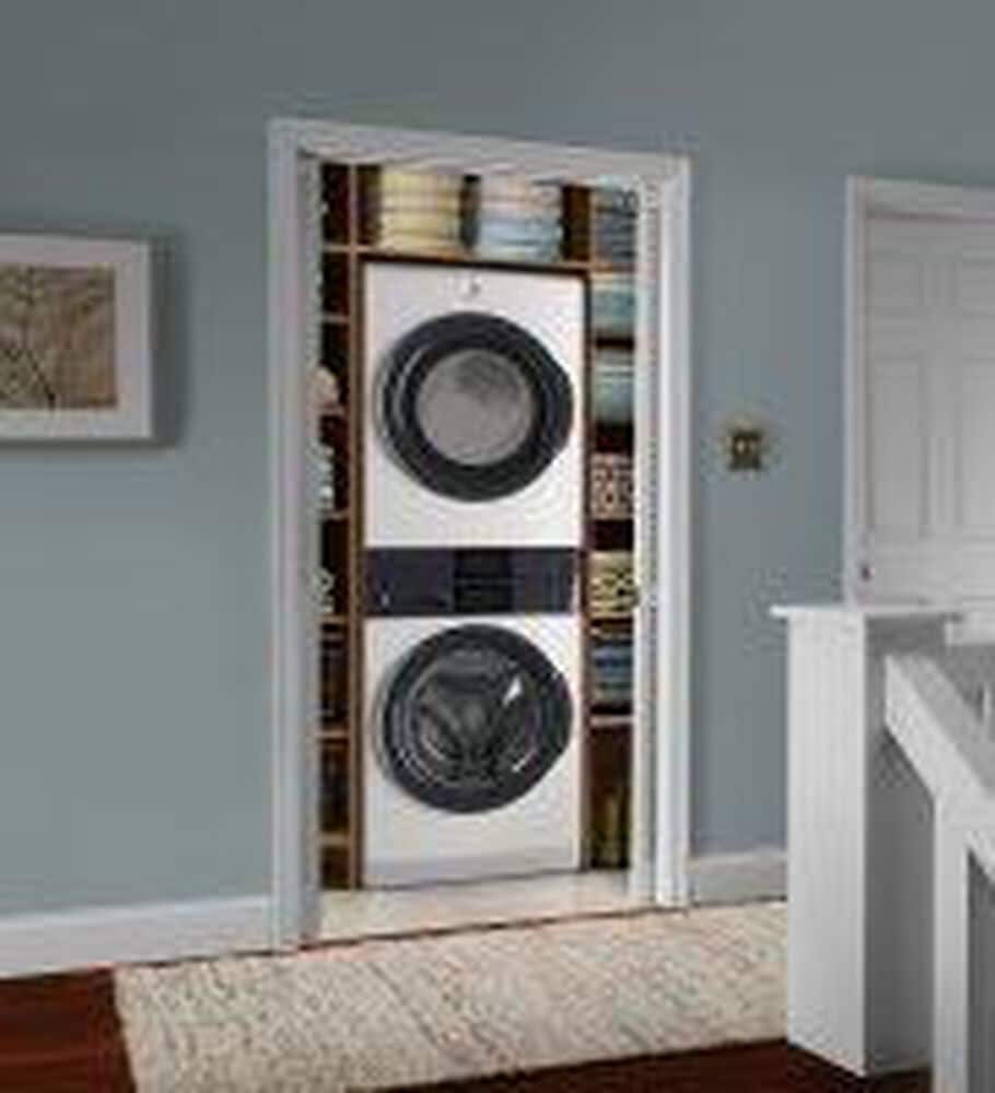 Electrolux 300 Series Laundry Tower Single Unit Washer &amp; Electric Dryer in White, , large