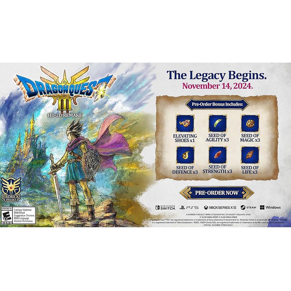 Dragon Quest III HD-2D Remake - Nintendo Switch, , large