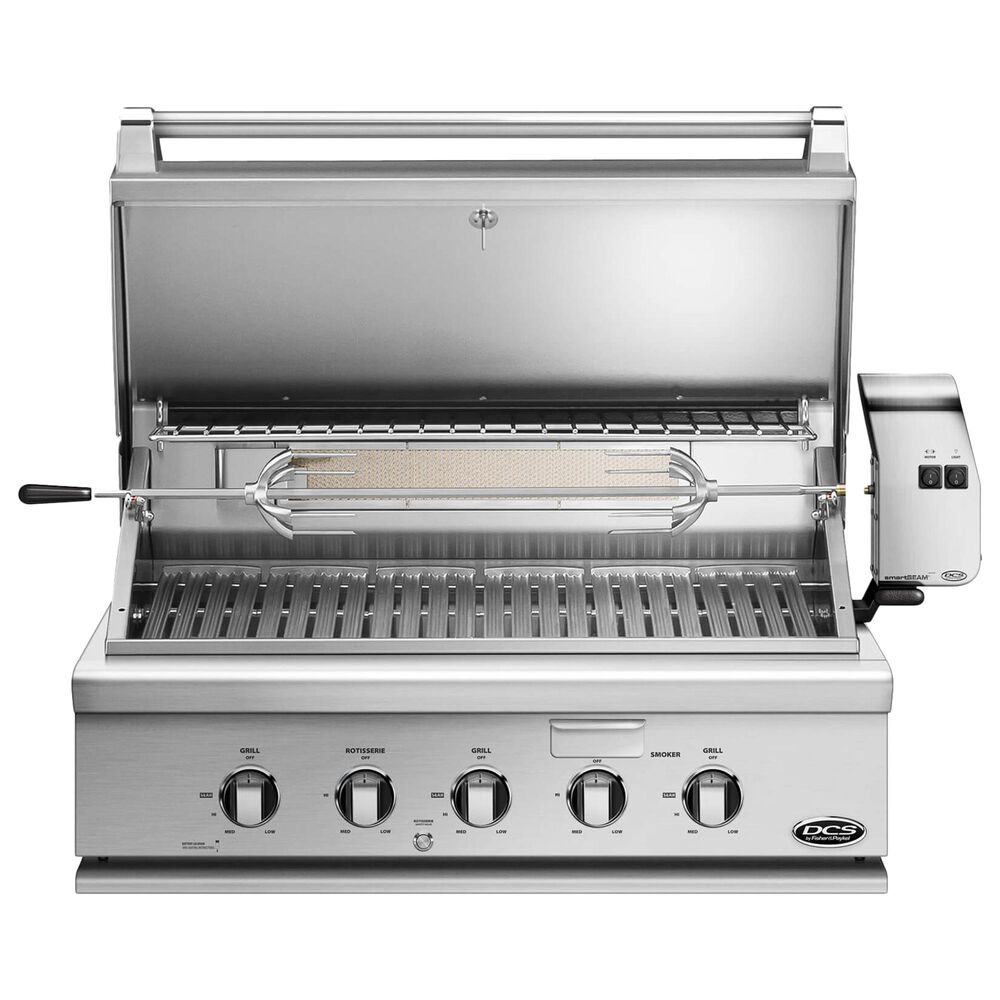 DCS 36&quot; Built-In Natural Gas Grill with Rotisserie in Stainless Steel, , large