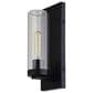 Vaxcel Grantley 1-Light Outdoor Wall Sconce in Matte Black, , large