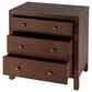 Butler Specialty Company Nora 3 Drawer Nightstand in Walnut Brown, , large