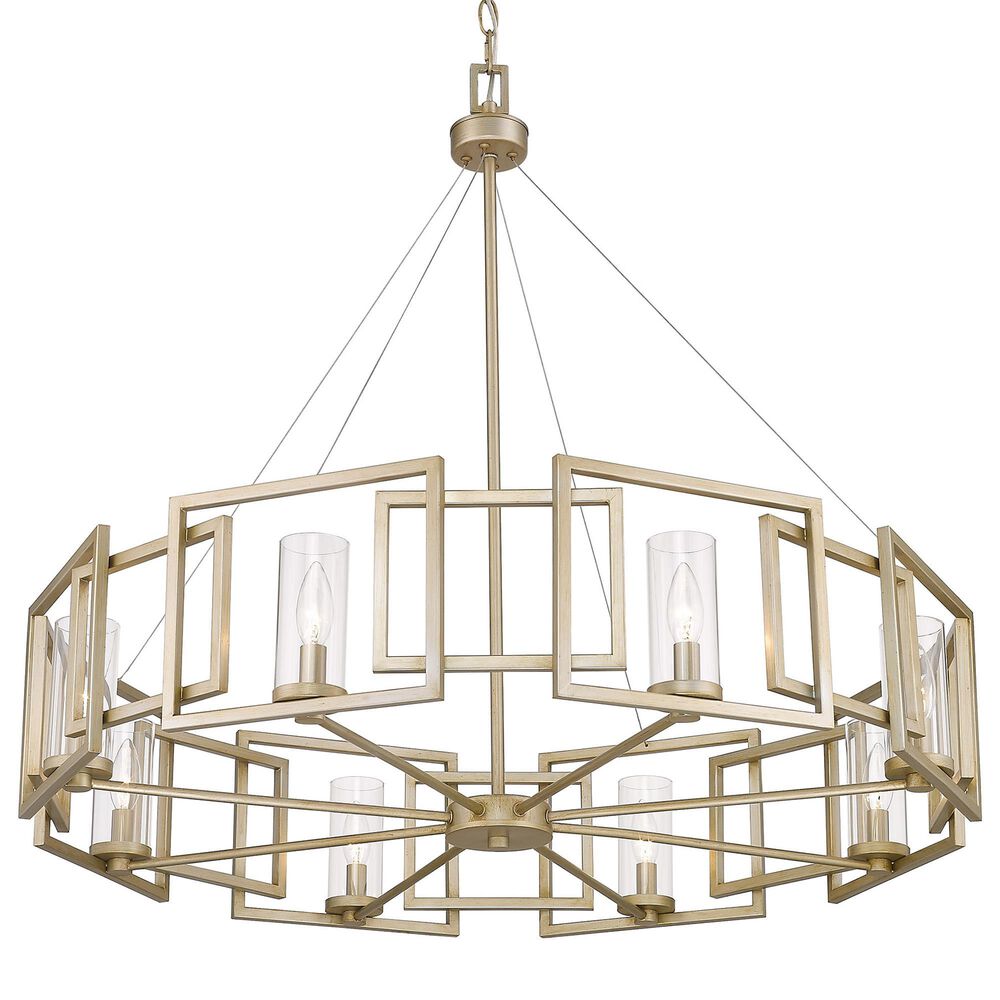Golden Lighting Marco 8-Light Chandelier in White Gold, , large