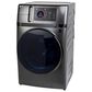 GE Profile 4.8 Cu. Ft. Ultra Fast Combo Washer/Dryer with 7" Pedestal in Slate, , large