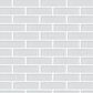 Emser Savvy White 1" x 3" on 11" x 12" Glazed Porcelain Mosaic Sheet, , large