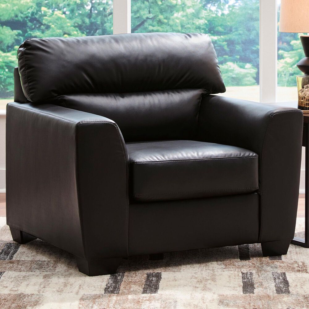 Ashley Glennbre Accent Chair in Midnight, , large