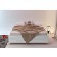 Midtown Concepts Queen Platform Bed in White-Tuscan, , large