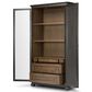 Four Hands Sussex Bookcase in Smoked Black, , large