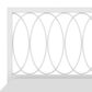 Richlands Furniture Naomi Full Platform Bed in White, , large