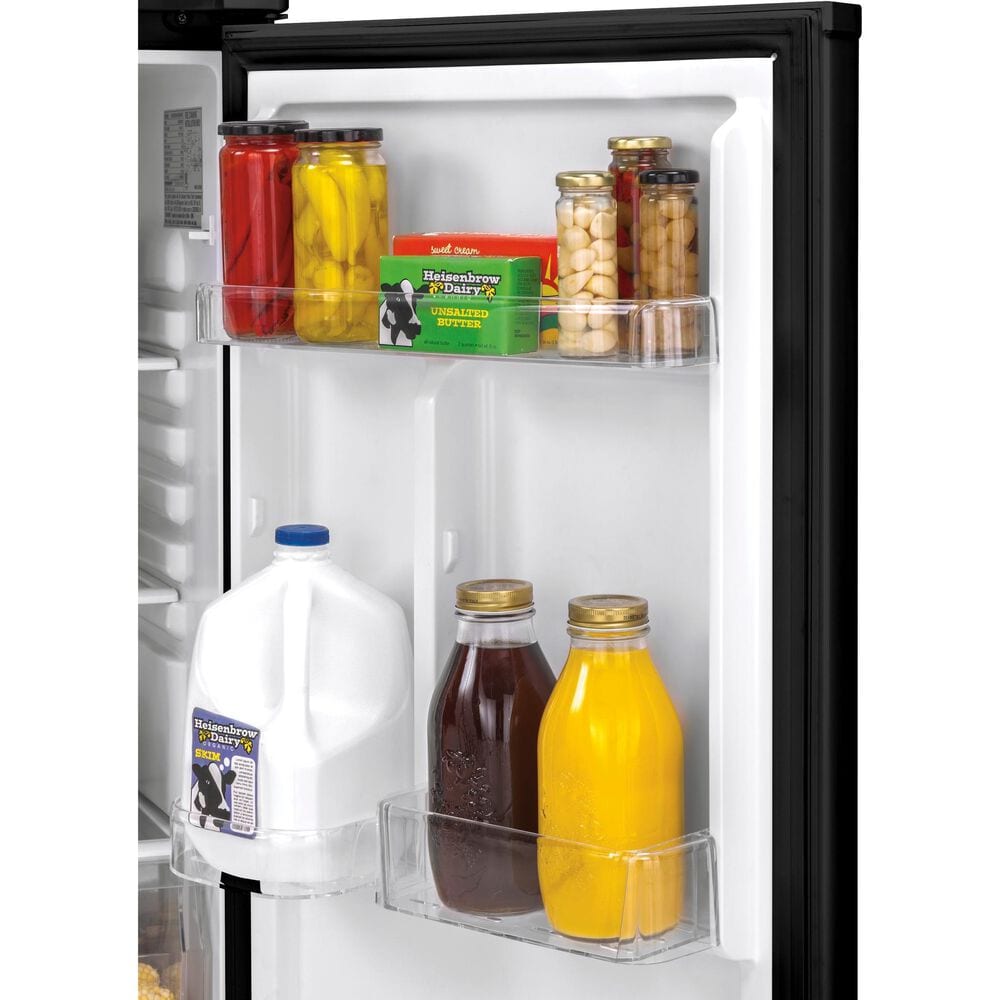 Haier 9.8 Cu. Ft. Top Freezer Refrigerator in Stainless Steel, , large