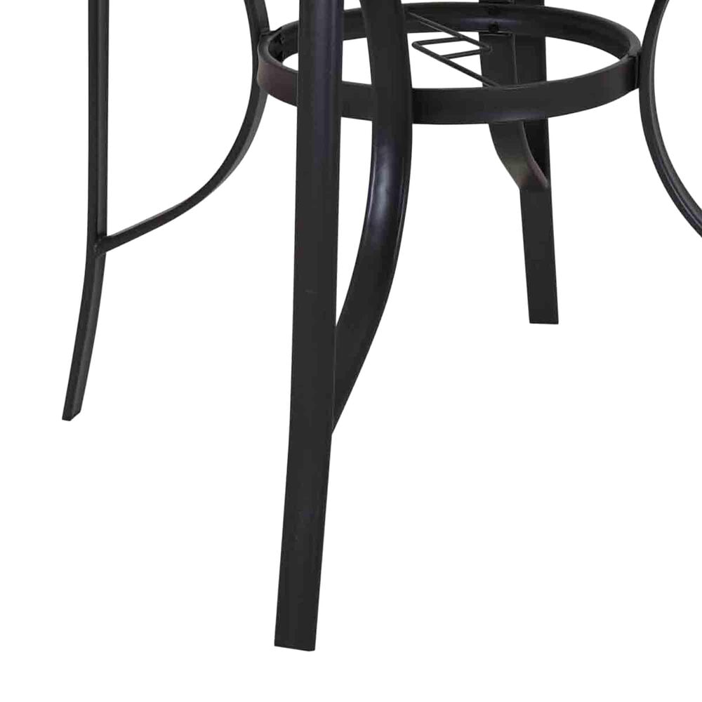 Redline Creation Inc. 45in Round Table in Matte Black, , large