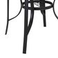 Redline Creation Inc. 45in Round Table in Matte Black, , large