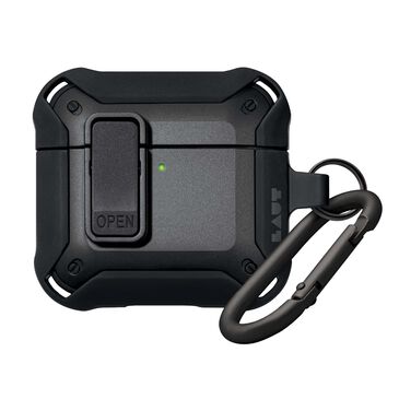 LAUT Zentry Case for AirPods 4 in Black, , large