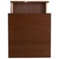 Linon Home Decor Polly 3-Drawer Nightstand in Walnut, , large