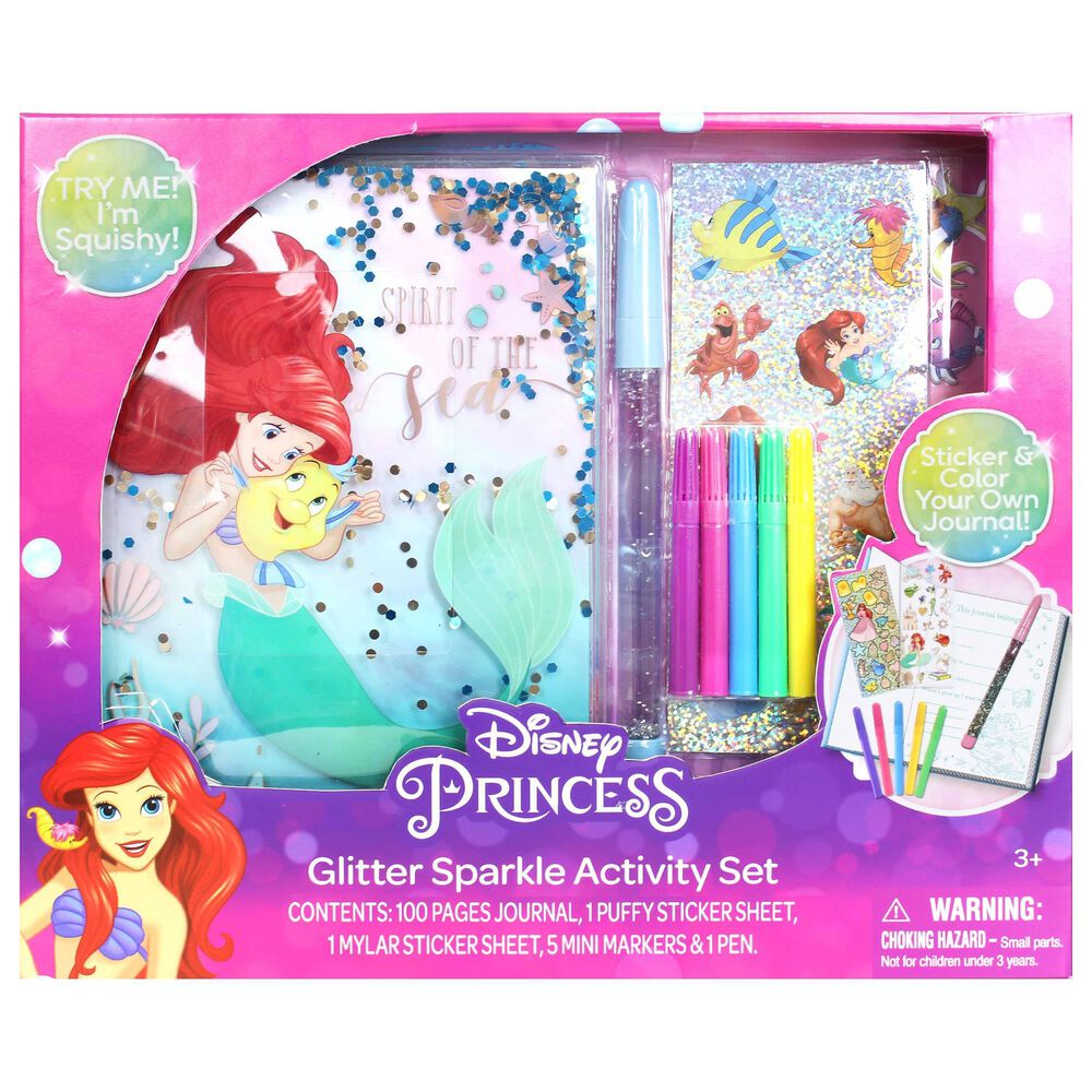 Tara Toy Corp Princess Glitter Sparkle Activity Set, , large