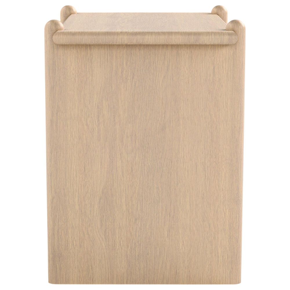 Stickley Furniture Lucerne Open Nightstand in Sunwashed Linen, , large