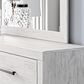 Ashley Cayboni 6 Drawer Dresser and Mirror in Whitewash, , large
