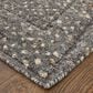 Feizy Dering 4" x 6" Charcoal Area Rug, , large