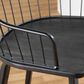 Lumisource Winston Counter Stool in Black and Black, , large