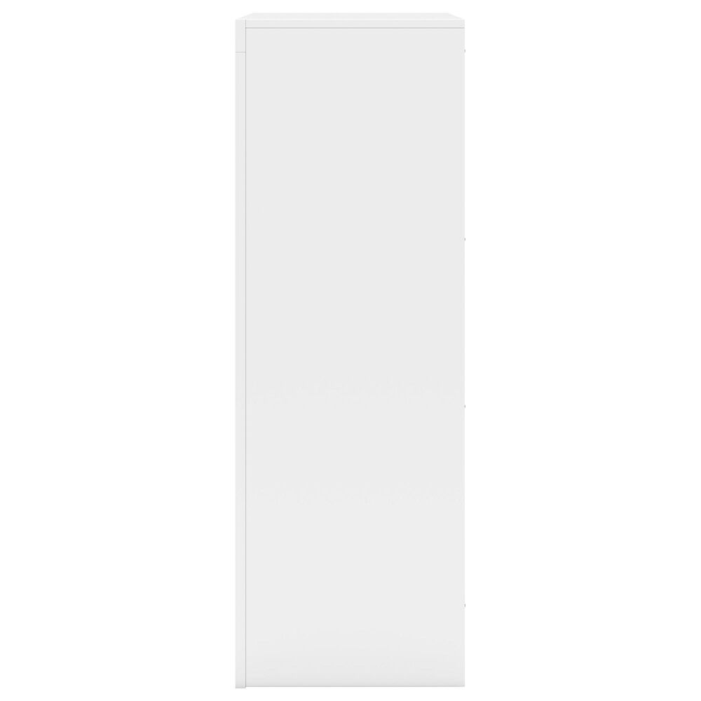 Ashley Binterglen 5-Piece King Panel Bedroom Set in White, , large