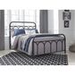 Ashley Nashburg Full Metal Slat Bed in Black, , large