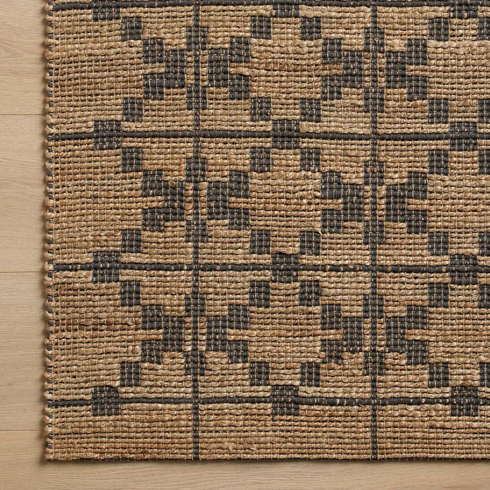 Chris Loves Julia x Loloi Judy 5&#39; x 7&#39;6&quot; Natural and Graphite Area Rug, , large