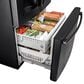 GE Appliances 27.8 Cu. Ft. Energy Star French-Door Refrigerator in Black Slate, , large