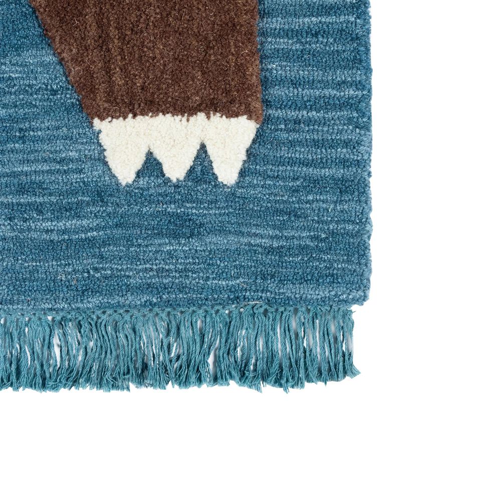 Novogratz Atticus ATC-4 5&#39; x 7&#39; Navy Area Rug, , large