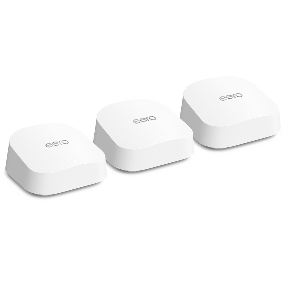 eero 3-Pack 7 Mesh Wi-Fi 7 System in White, , large