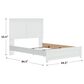 Ashley Bostwick Shoals Queen Panel Bed in White, , large