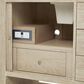 James Martin Vanities Marigot Single 48" Single Vanity in Sun-washed Oak with 3 cm Carrara White Marble Top, , large