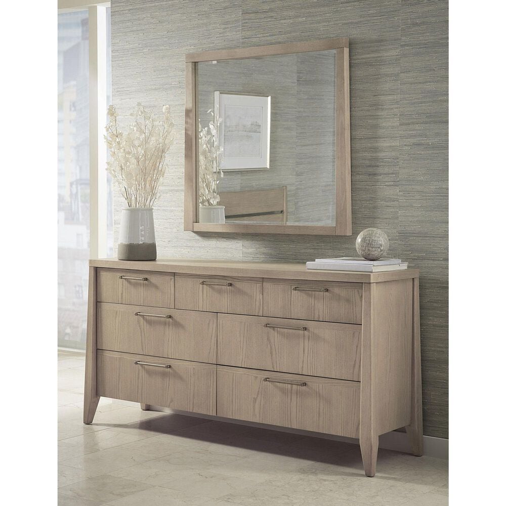 Urban Home Sumire Dresser Mirror in Ginger, , large