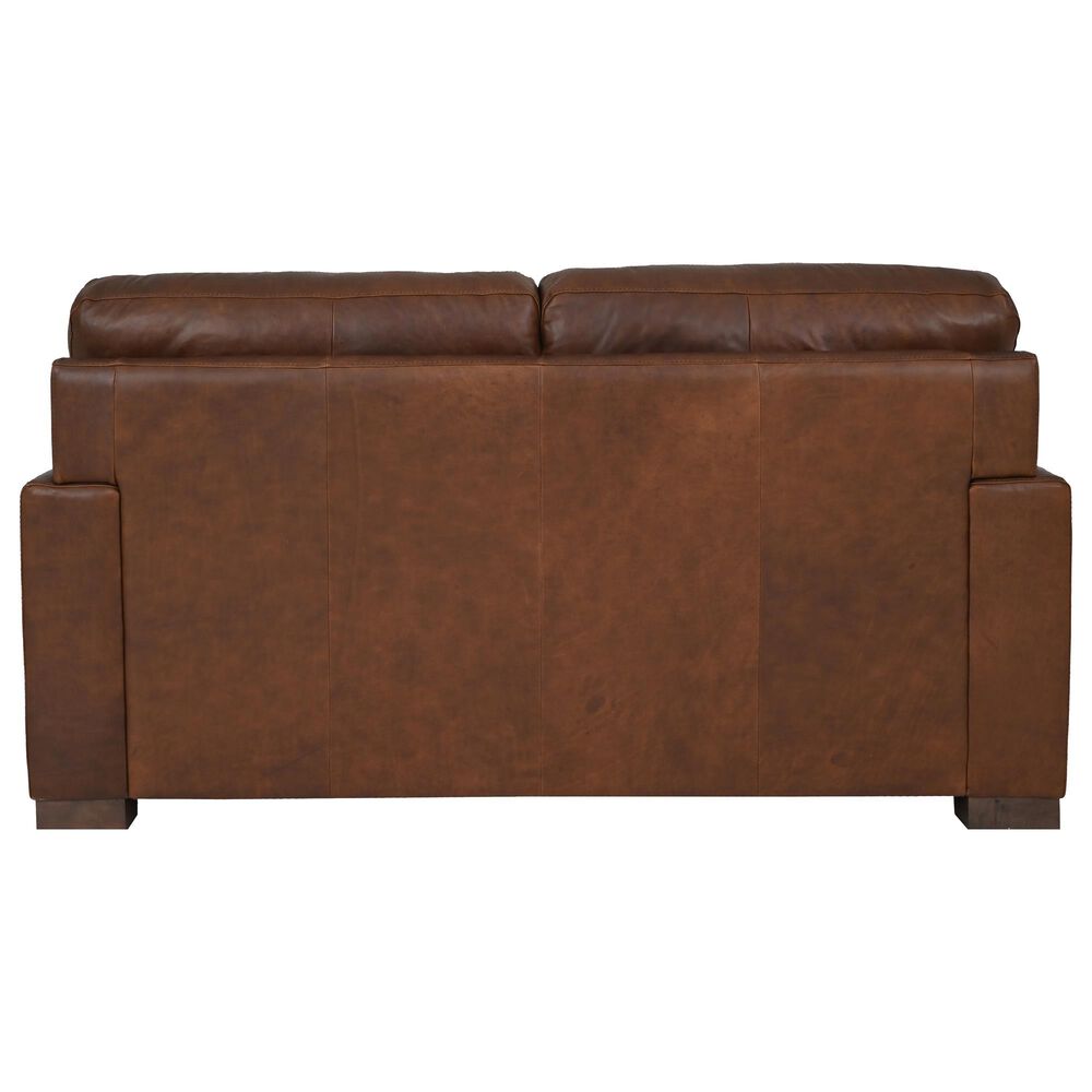 Bordeaux &amp; Co Florence Stationary Loveseat in Academy Hickory, , large