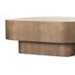 Four Hands Grass Roots Blanco Coffee Table in Warm Umber Burl, , large