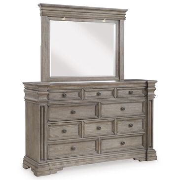 Millenium Blairhurst Dresser and Mirror in Light Grayish Brown, , large