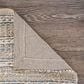 L&R Resources Bleached Naturals 5" x 7"9" Illusion Blue and Infinity Area Rug, , large