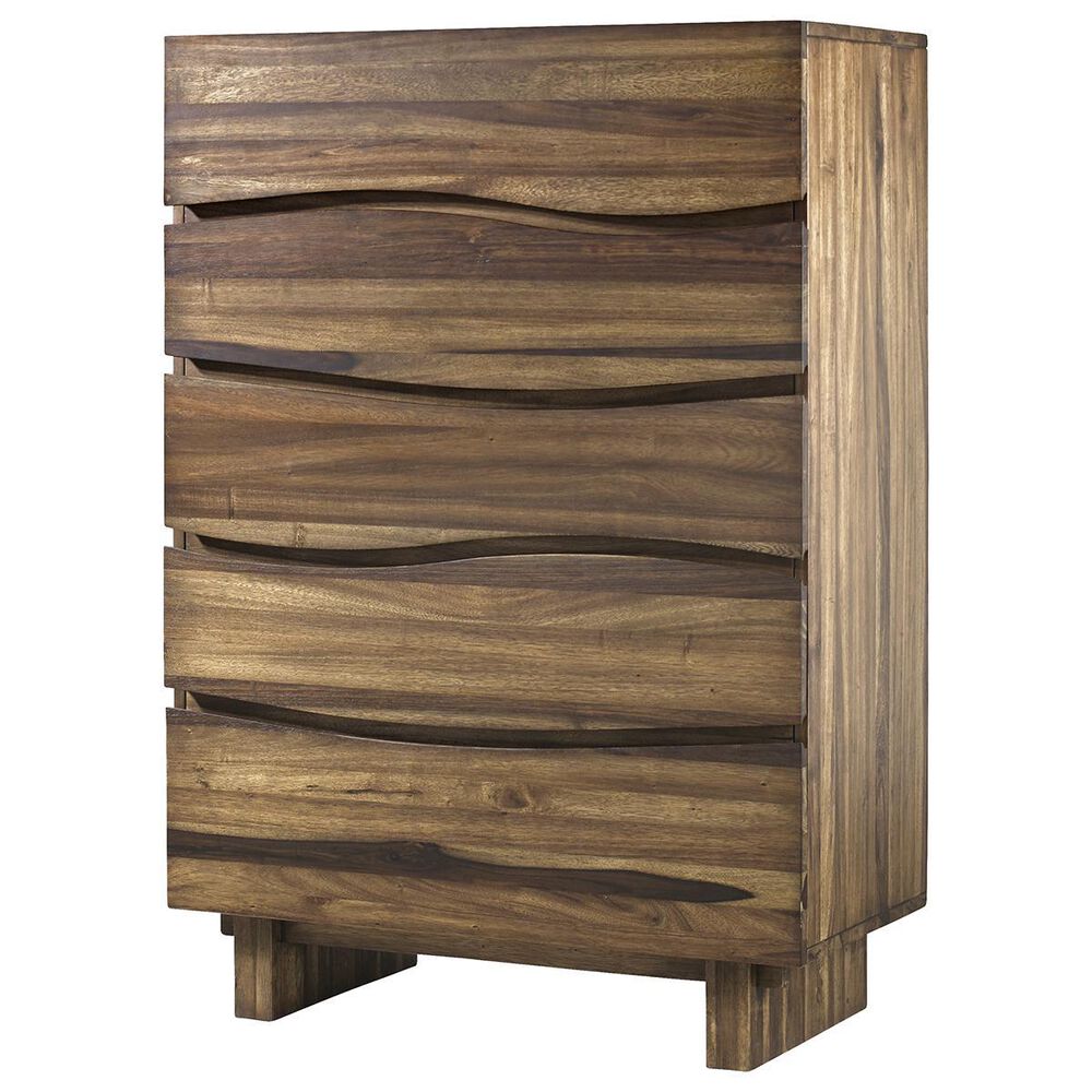 Urban Home Ocean 5 Drawer Chest, , large