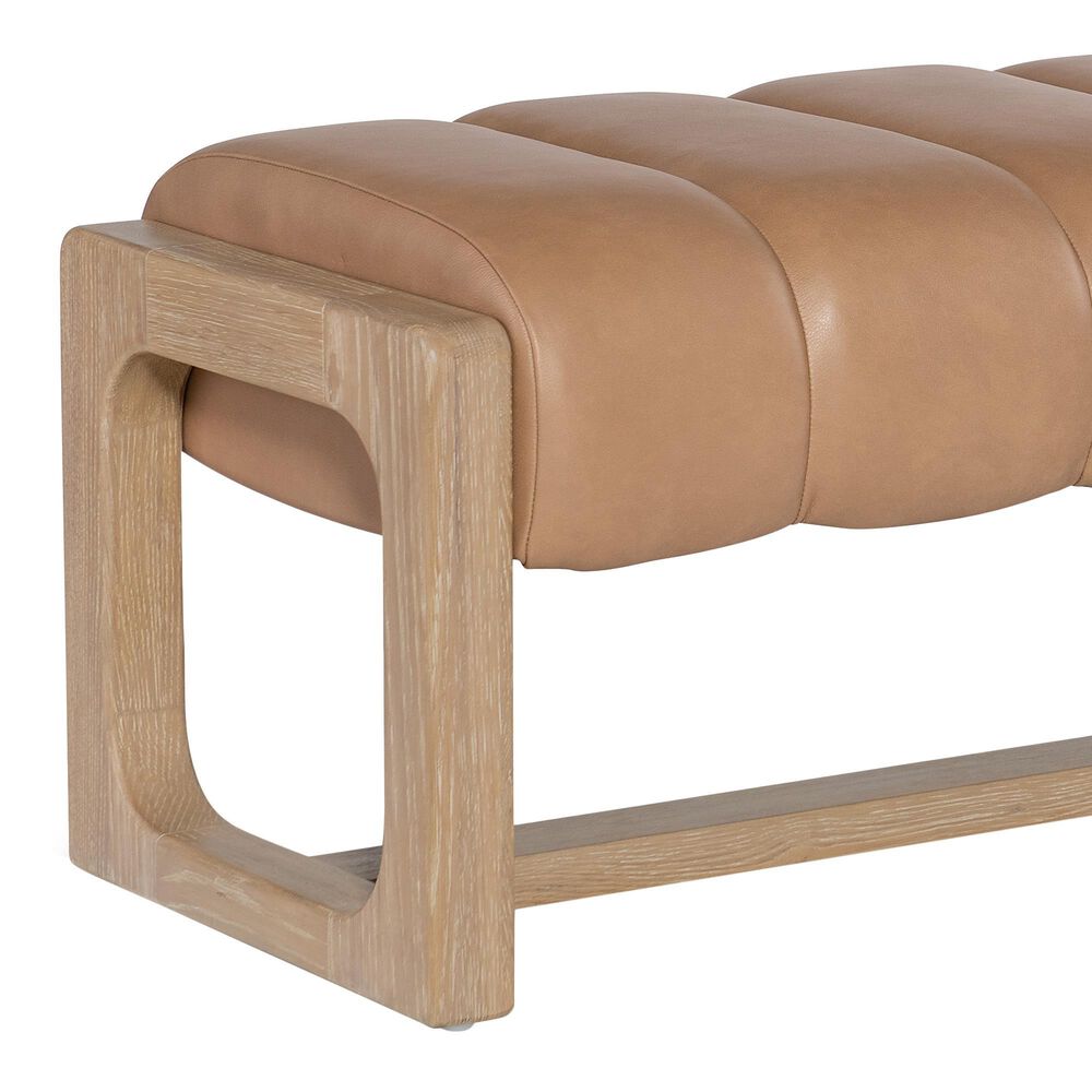 Hooker Furniture Banyon Bay Bedroom Bench in Desert Oak, , large