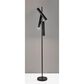 Adesso Greer Floor Lamp in Black, , large