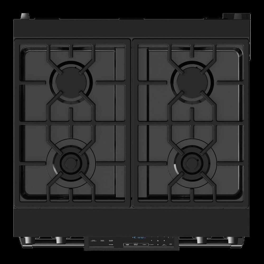 Thor Kitchen Gordon Ramsay 4.55 Cu. Ft. Professional Liquid Propane Range in Black, , large