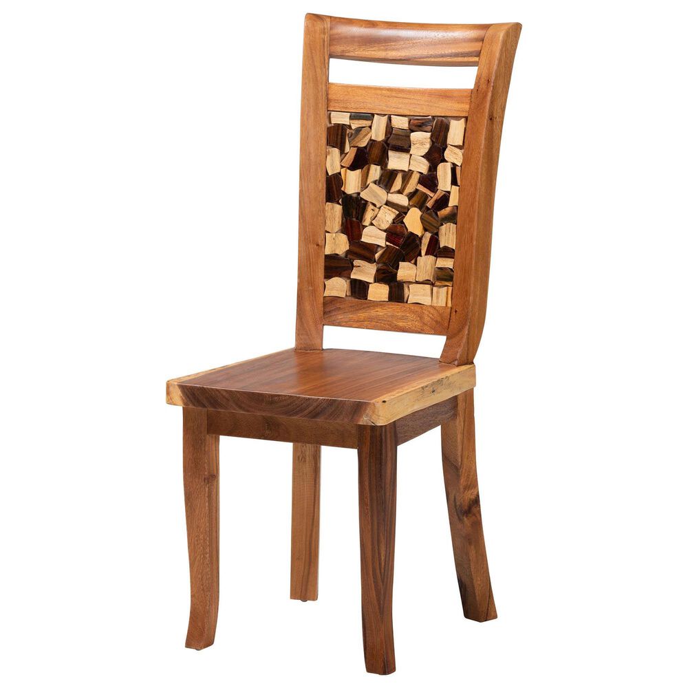 Baxton Studio Luan Side Chair in Natural Brown, , large