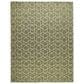 Nourison Horizon HOZ01 Green 9" x 12" Indoor/Outdoor Area Rug, , large