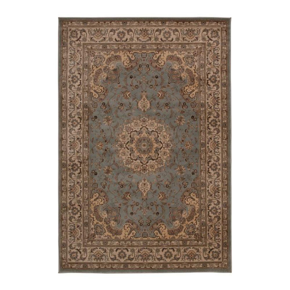 Nourison Ararat ARA02 7'10" x 10'6" Light Blue Area Rug, , large