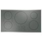 Cafe 2-Piece Kitchen Package with Matte White 30" Smart Built-In Convection Single Wall Oven and Stainless Steel 36" Touch Control Induction Cooktop, , large