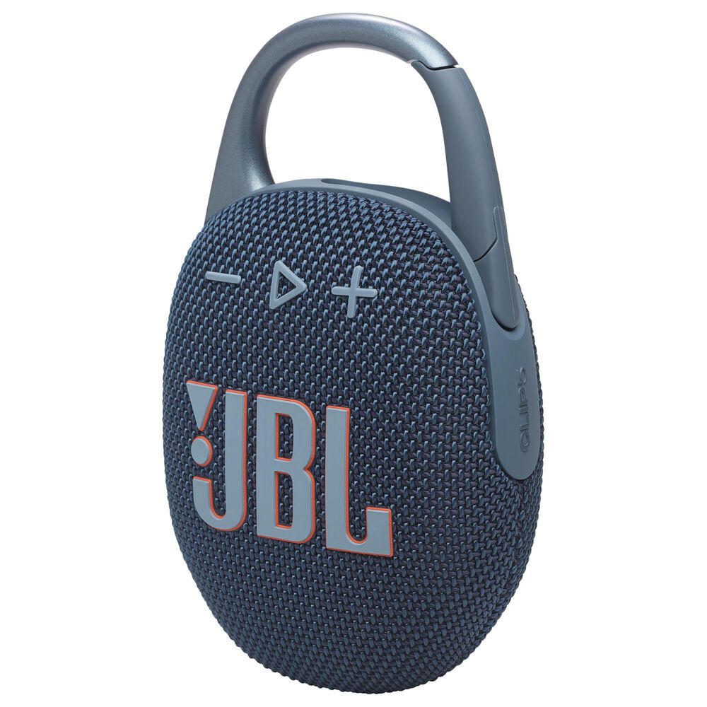 JBL Clip 5 Portable Waterproof Bluetooth Speaker in Blue, , large