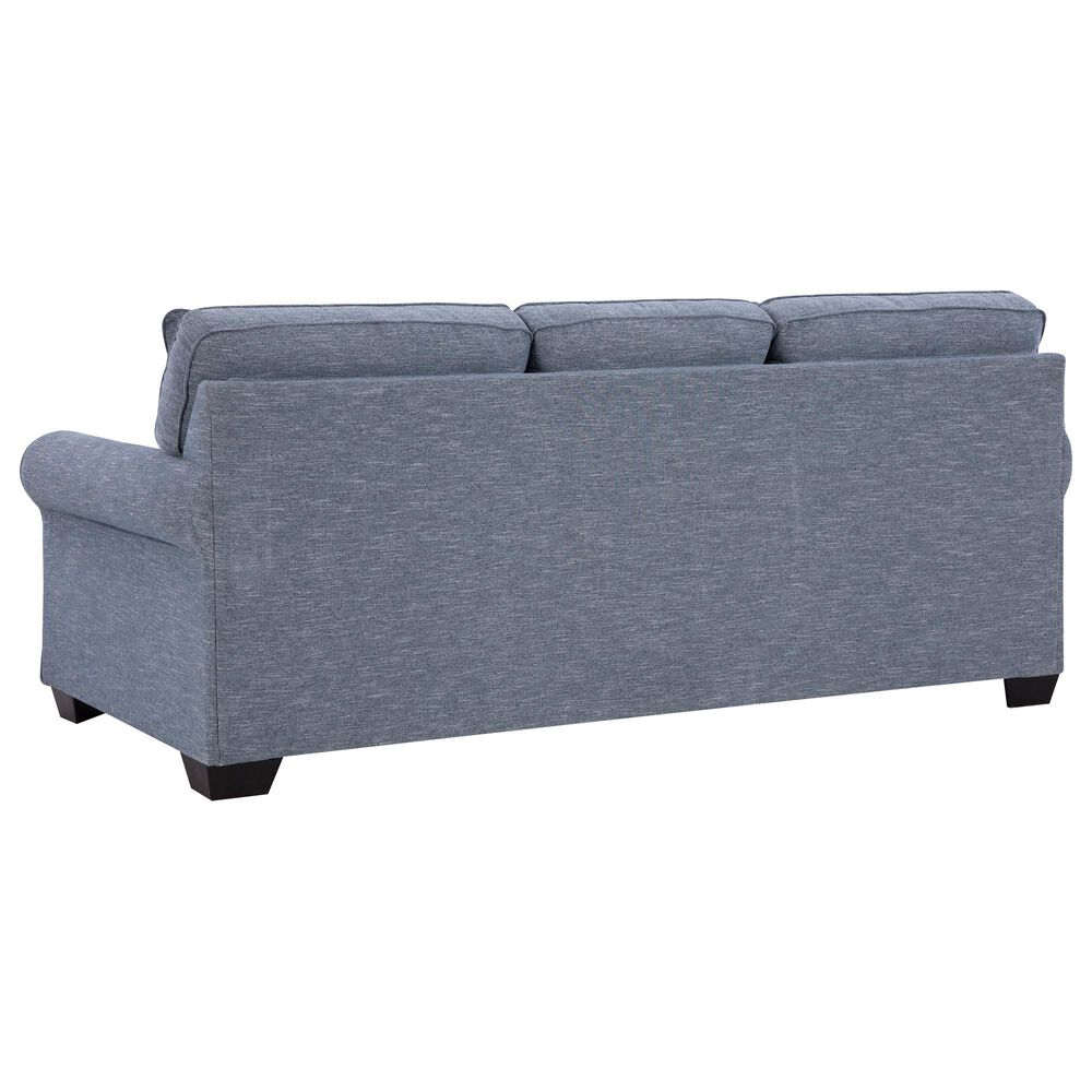 Ashley Carissa Manor Stationary Queen Sofa Sleeper in Denim, , large