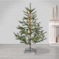 The Gerson Company 5" Pre-Lit Artificial Christmas Tree in Green, , large