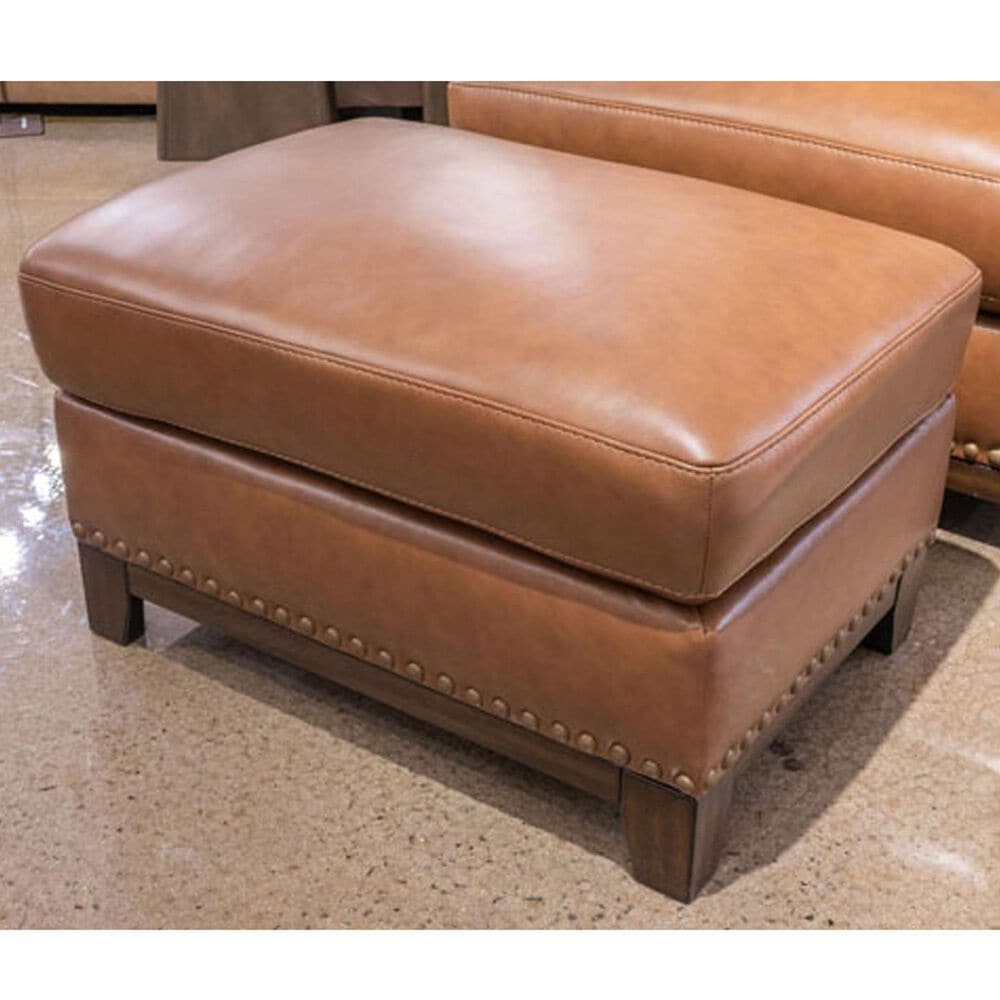 Ashley Saonara Ottoman in Amber, , large