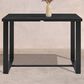 Blue River Alegria Outdoor Counter Height Dining Table in Black - Table Only, , large