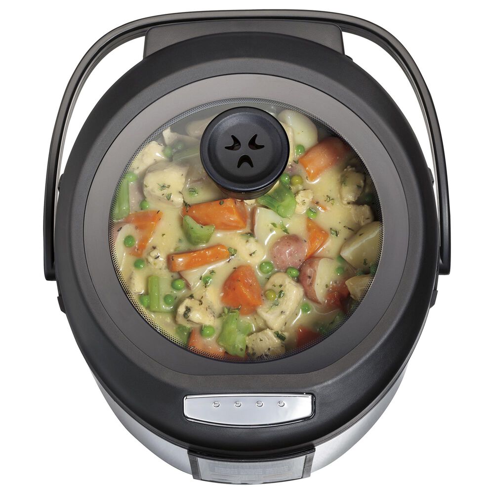 Hamilton Beach 4.5-Quart Digital Multi Cooker in Stainless Steel, , large