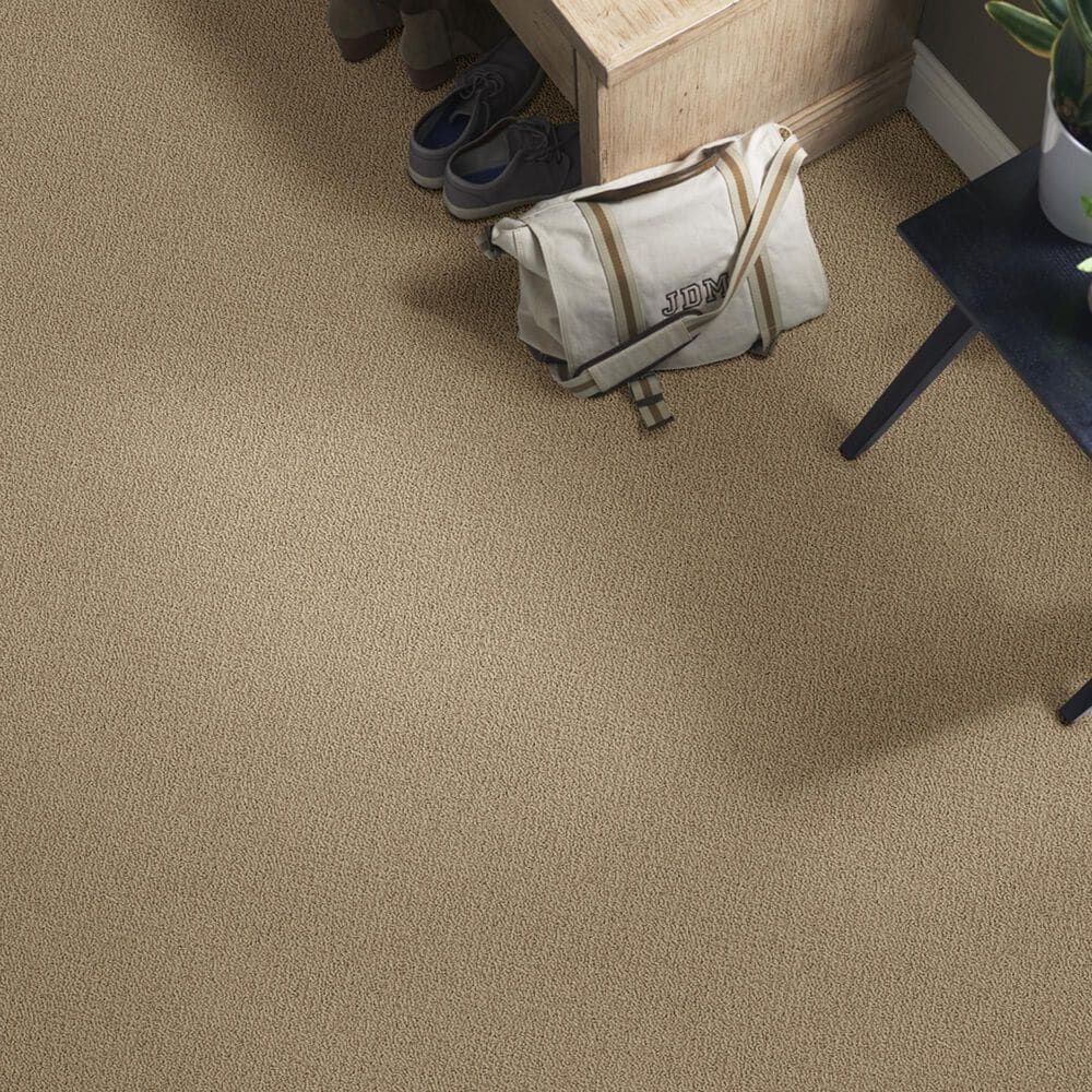 Shaw Detailed Statement Loop Carpet in Saffron, , large
